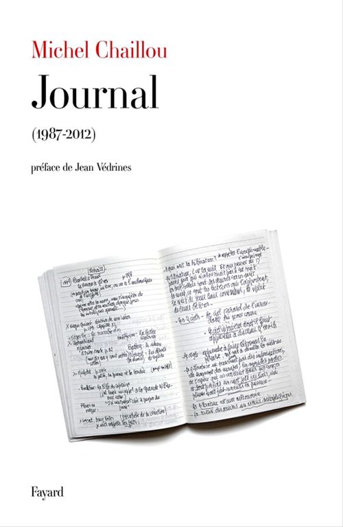 Couverture ebook de Journal, de Michel Chaillou