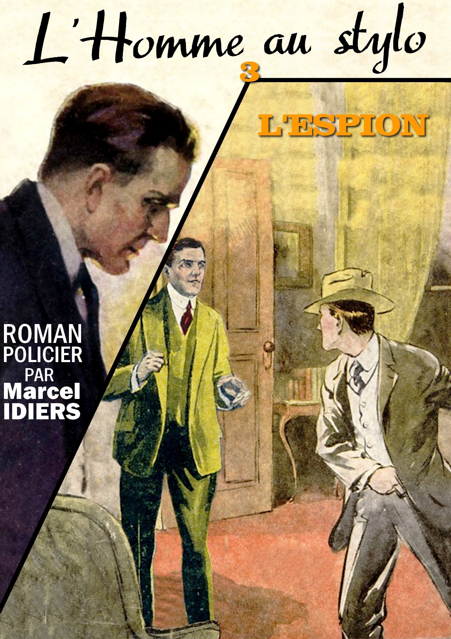 Couverture ebook de L'espion, de Marcel Idiers