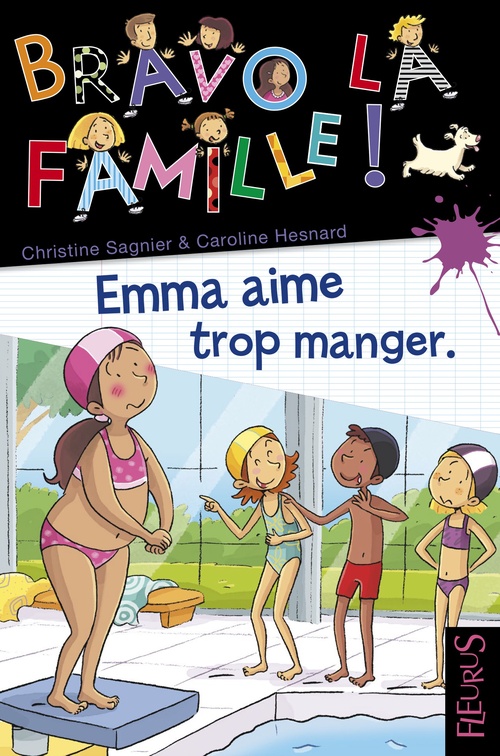 ebook cover of Emma aime trop manger, by Collectif