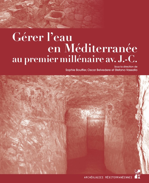 Couverture ebook de Gérer l´eau en Méditerranée au premier millénaire avant J.-C., de