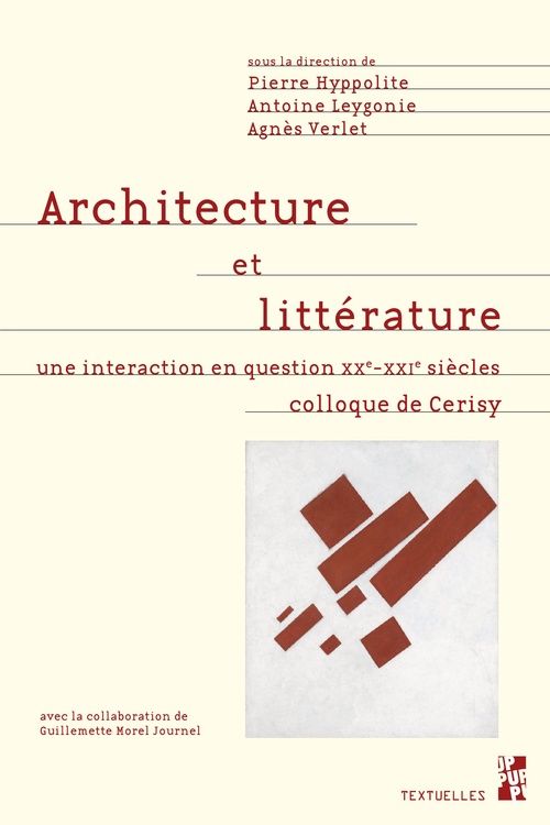 Couverture ebook de Architecture et littérature, de Pierre Hyppolit