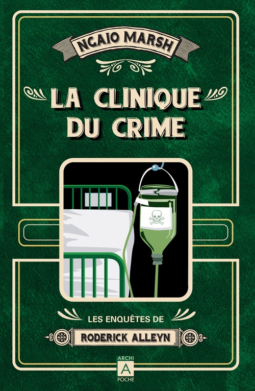 ebook cover of La clinique du crime, by Ngaio Marsh