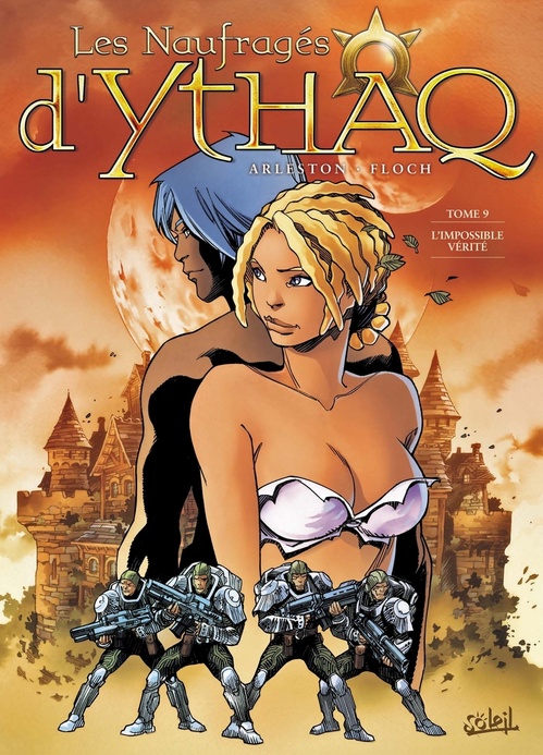 Couverture ebook de Les Naufragés d'Ythaq T09 - L'Impossible Vérité, de Christophe Arleston