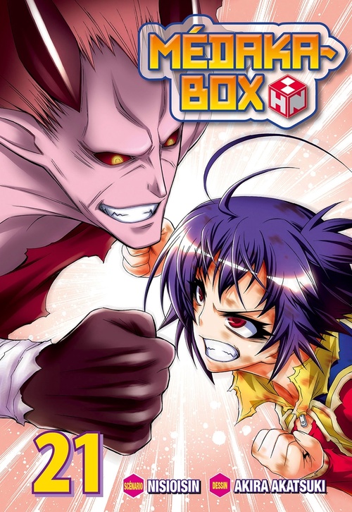 Couverture ebook de Médaka-Box T21, de Nisioisin