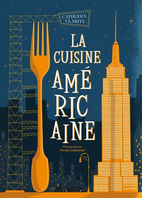 Couverture ebook de Cuisine américaine, de Cathleen Clarity
