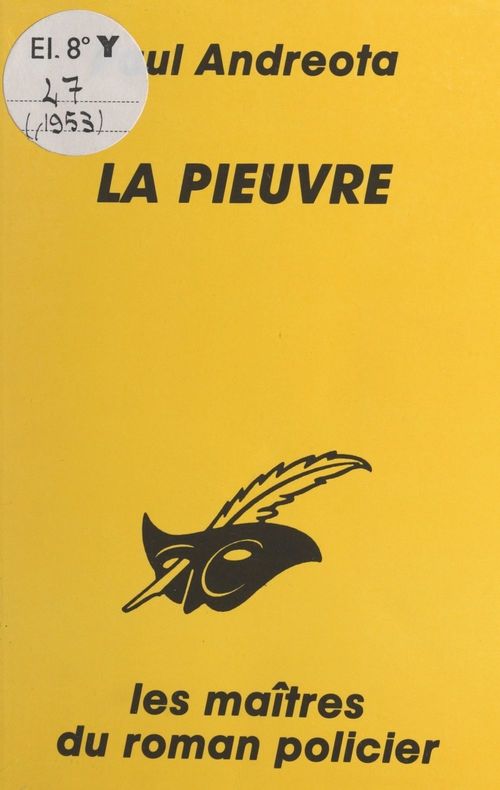 ebook cover of La pieuvre, by Paul Andreota
