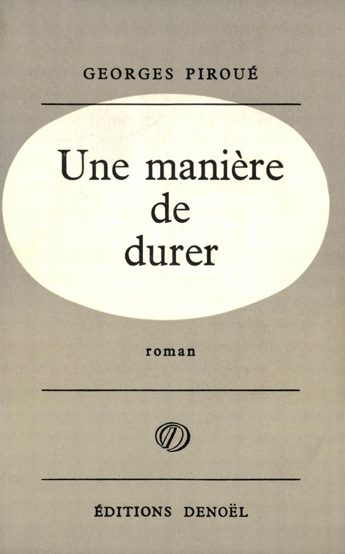 ebook cover of Une Manière de durer, by Georges Piroue