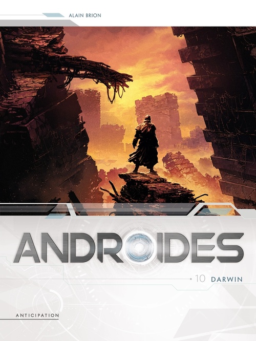 ebook cover of Androïdes T10 - Darwin, by Alain Brion