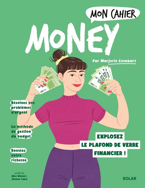 Couverture ebook de Mon cahier Money, de Marjorie Llombart