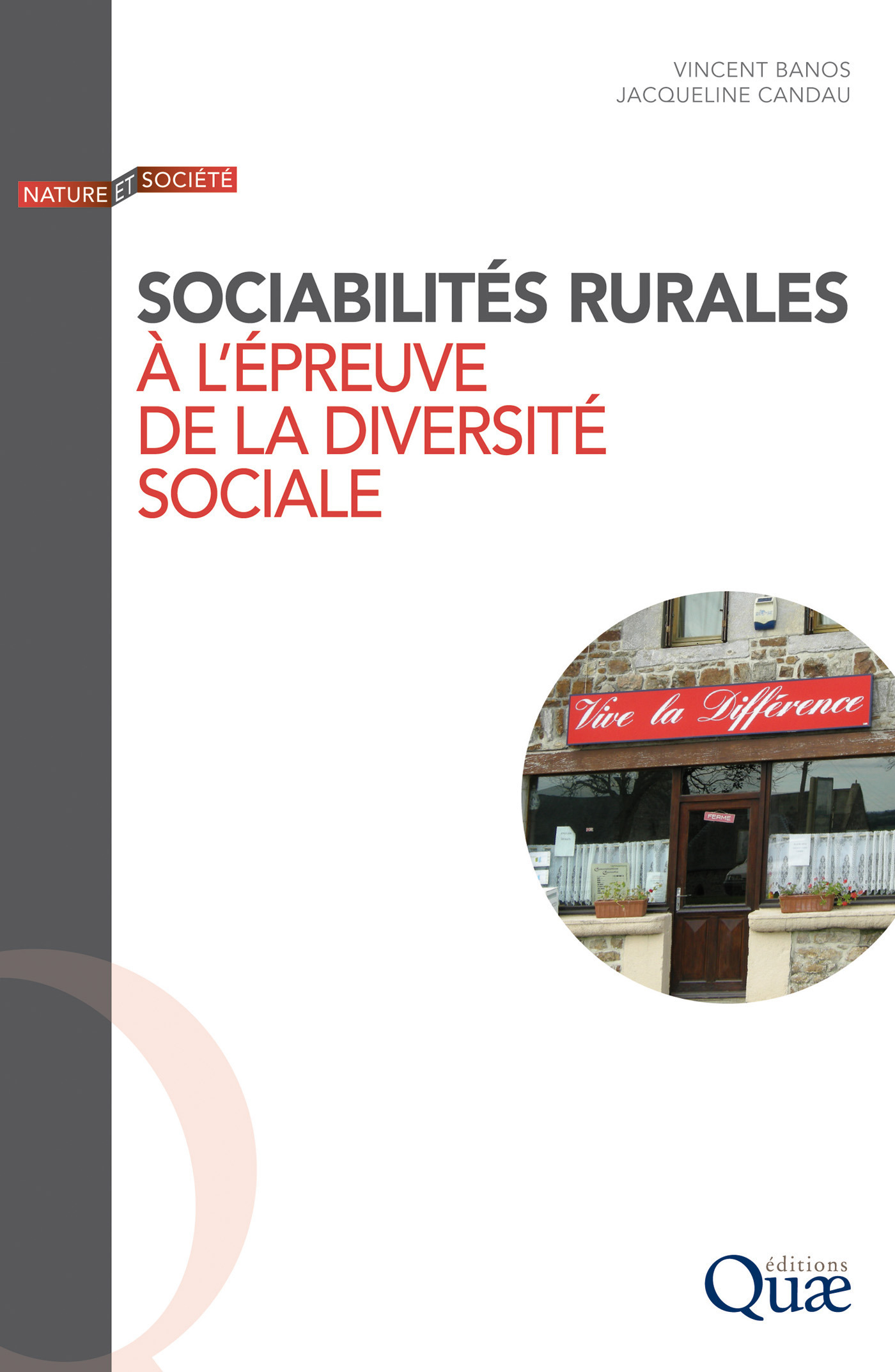ebook cover of Sociabilités rurales à l´épreuve de la diversité sociale, by Candau/Banos
