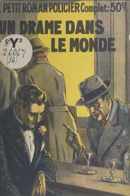 Couverture ebook de Un drame dans le monde, de Marcellus