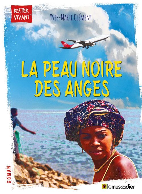 Couverture ebook de La peau noire des anges, de Yves-Marie Clément