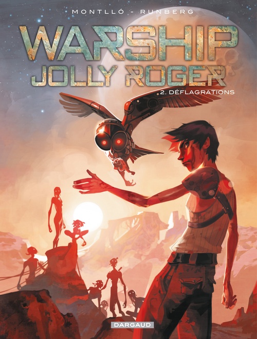 ebook cover of Warship Jolly Roger - Tome 2 - Déflagrations, by Sylvain Runberg, Miki Montlló