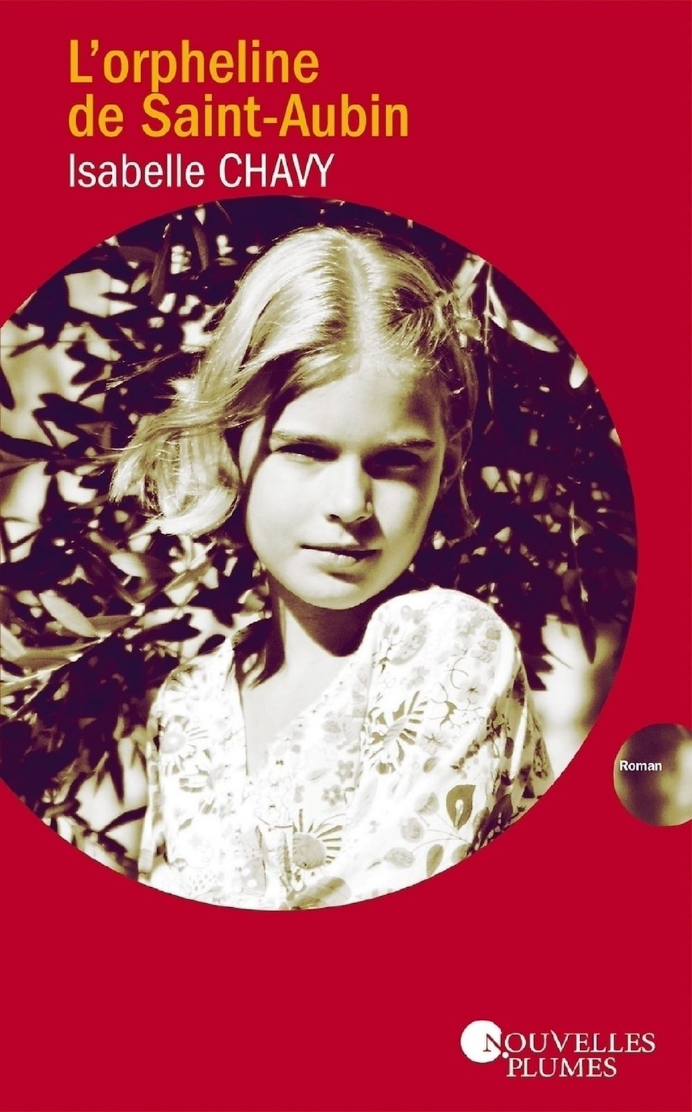 ebook cover of L'orpheline de Saint-Aubin, by Isabelle Chavy