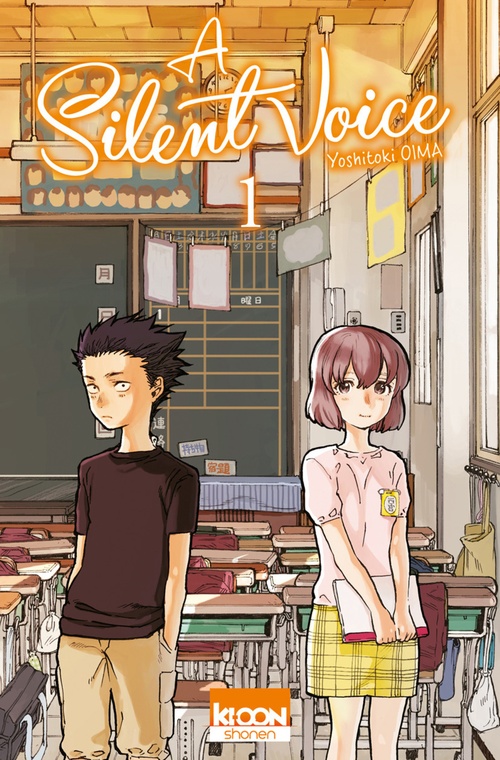 ebook cover of A Silent Voice T01, by Yoshitoki Oima
