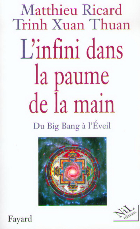ebook cover of L'Infini dans la paume de la main, by Matthieu Ricard, Trinh Xuan Thuan