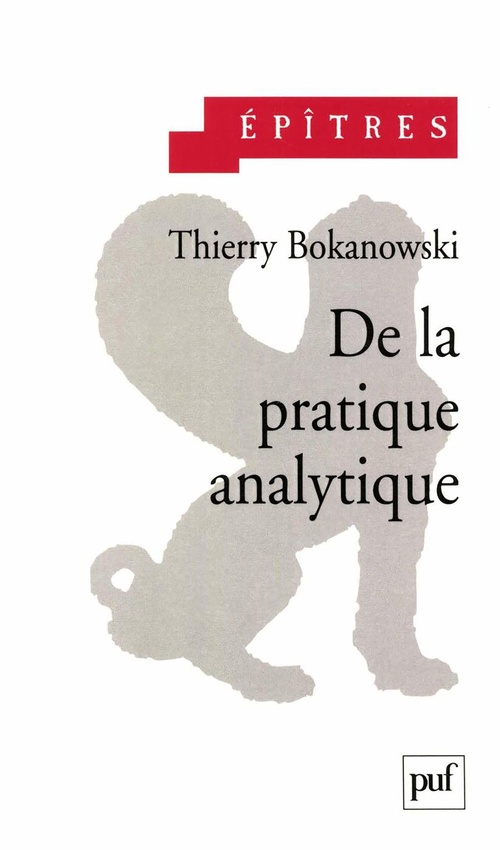 Couverture ebook de De la pratique analytique, de Thierry Bokanowski