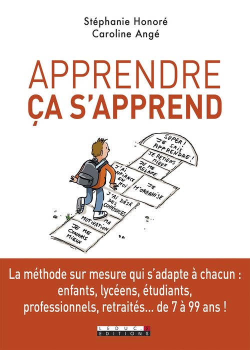 Couverture ebook de Apprendre, ça s'apprend, de Caroline Angé, Stéphanie Honoré