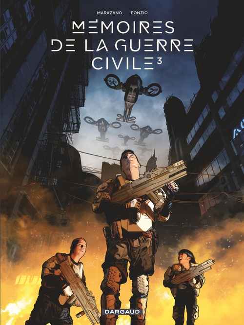 Couverture ebook de Mémoires de la Guerre civile - Tome 3, de Richard Marazano, Jean-Michel Ponzio