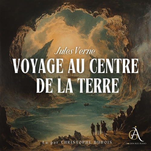 audiobook cover of Voyage au centre de la Terre - Livre Audio, by Jules Verne, Livres audio en français