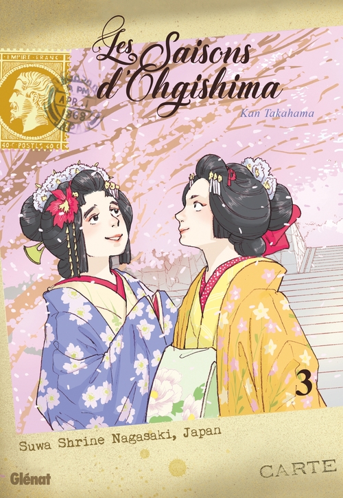 ebook cover of Les saisons d'Ohgishima - Tome 03, by Kan Takahama