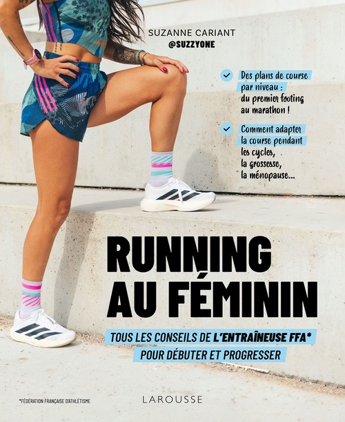 Couverture ebook de Running au féminin, de Suzanne Cariant