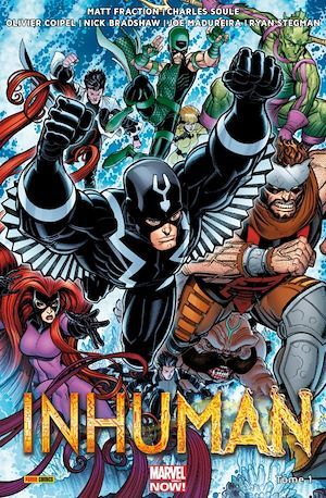ebook cover of Inhuman (2014) T01, by Collectif, Charles Soule, Joe Madureira