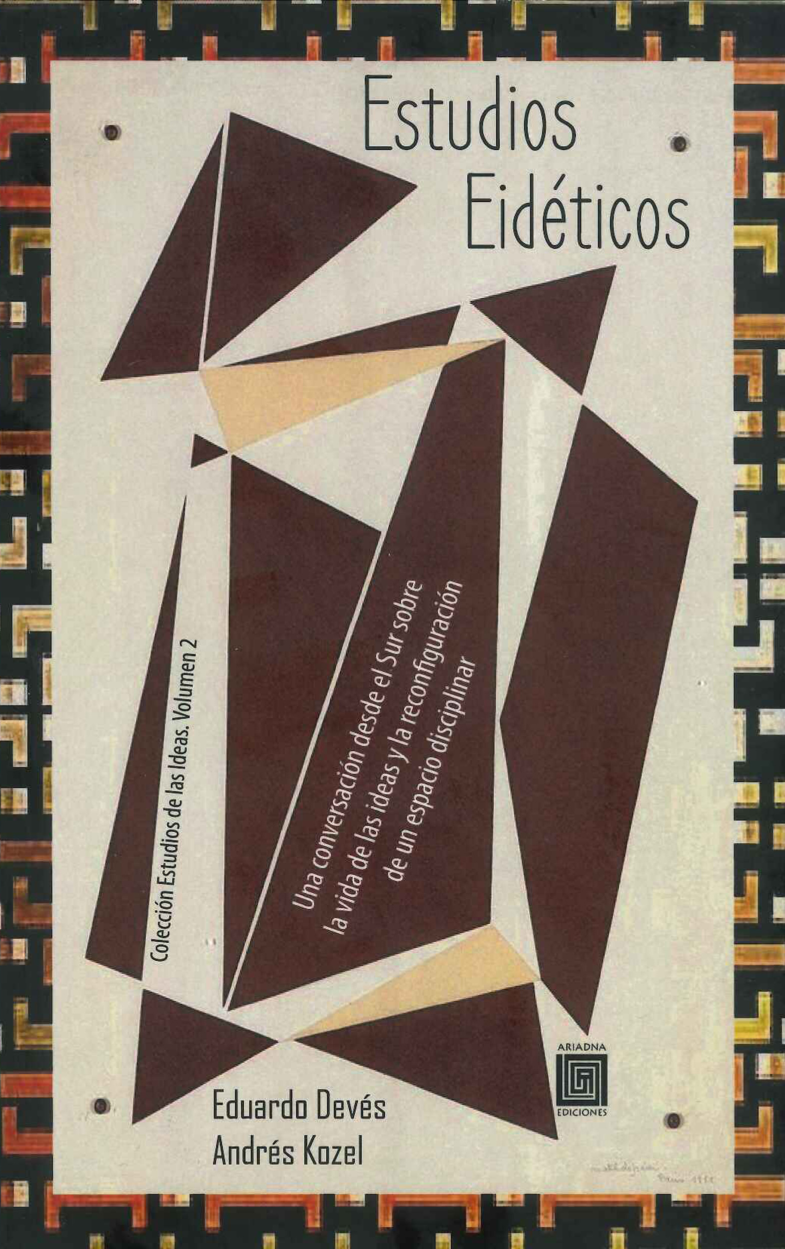 Couverture ebook de Estudios eidéticos, de Andrs Kozel, Eduardo Devs