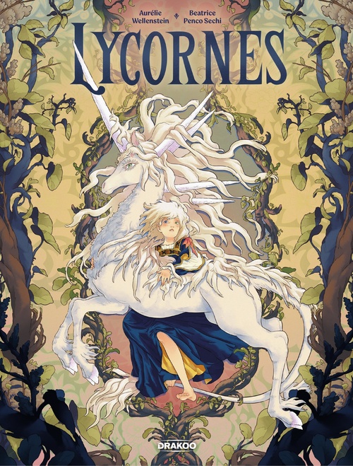 ebook cover of Lycornes, by Aurélie Wellenstein, Béatrice Penco Sechi