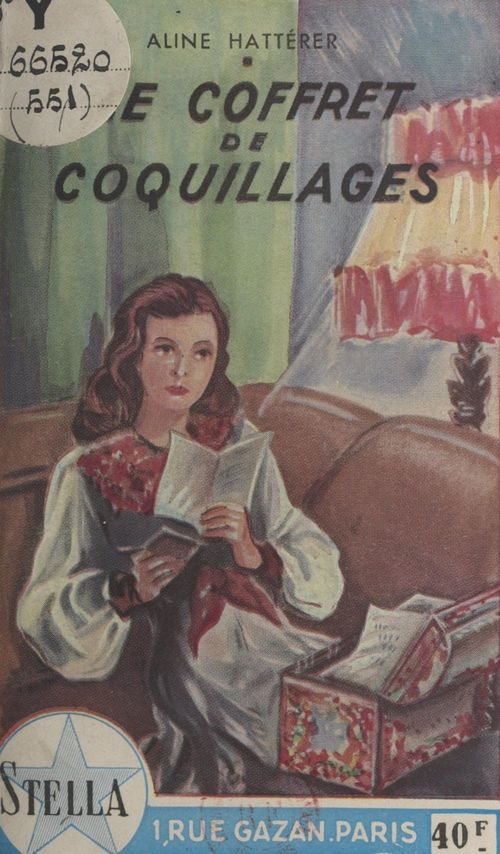 Couverture ebook de Le coffret de coquillages, de Aline Hatterer
