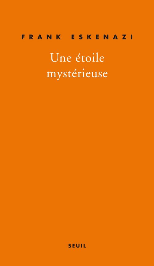 Couverture ebook de Une étoile mystérieuse, de Frank Eskenazi