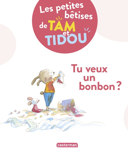 ebook cover of Les bêtises de Tam et Tidou (Tome 1) - Tu veux un bonbon ?, by Brun-Cosme/Davenier