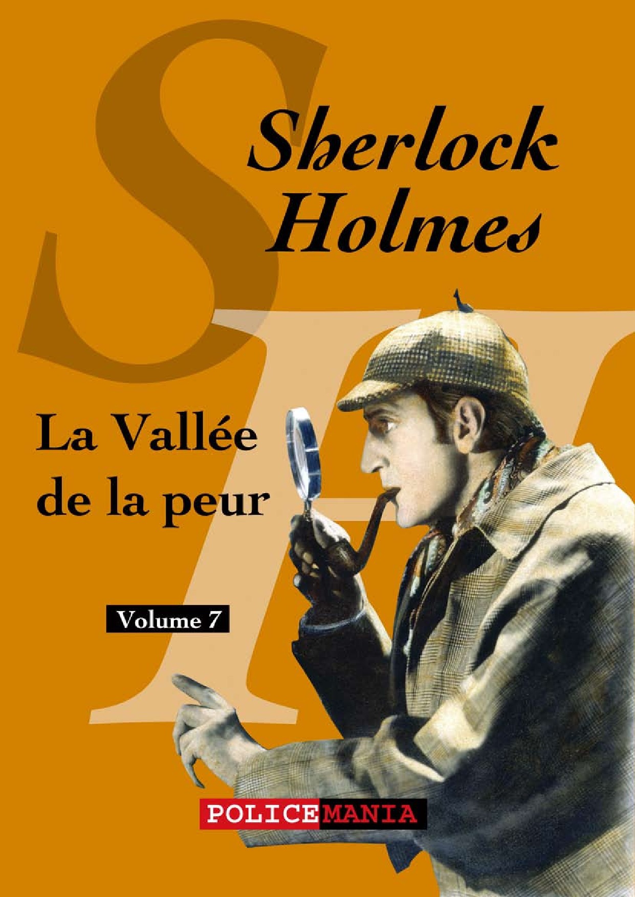ebook cover of La Vallée de la peur, by Arthur Conan Doyle