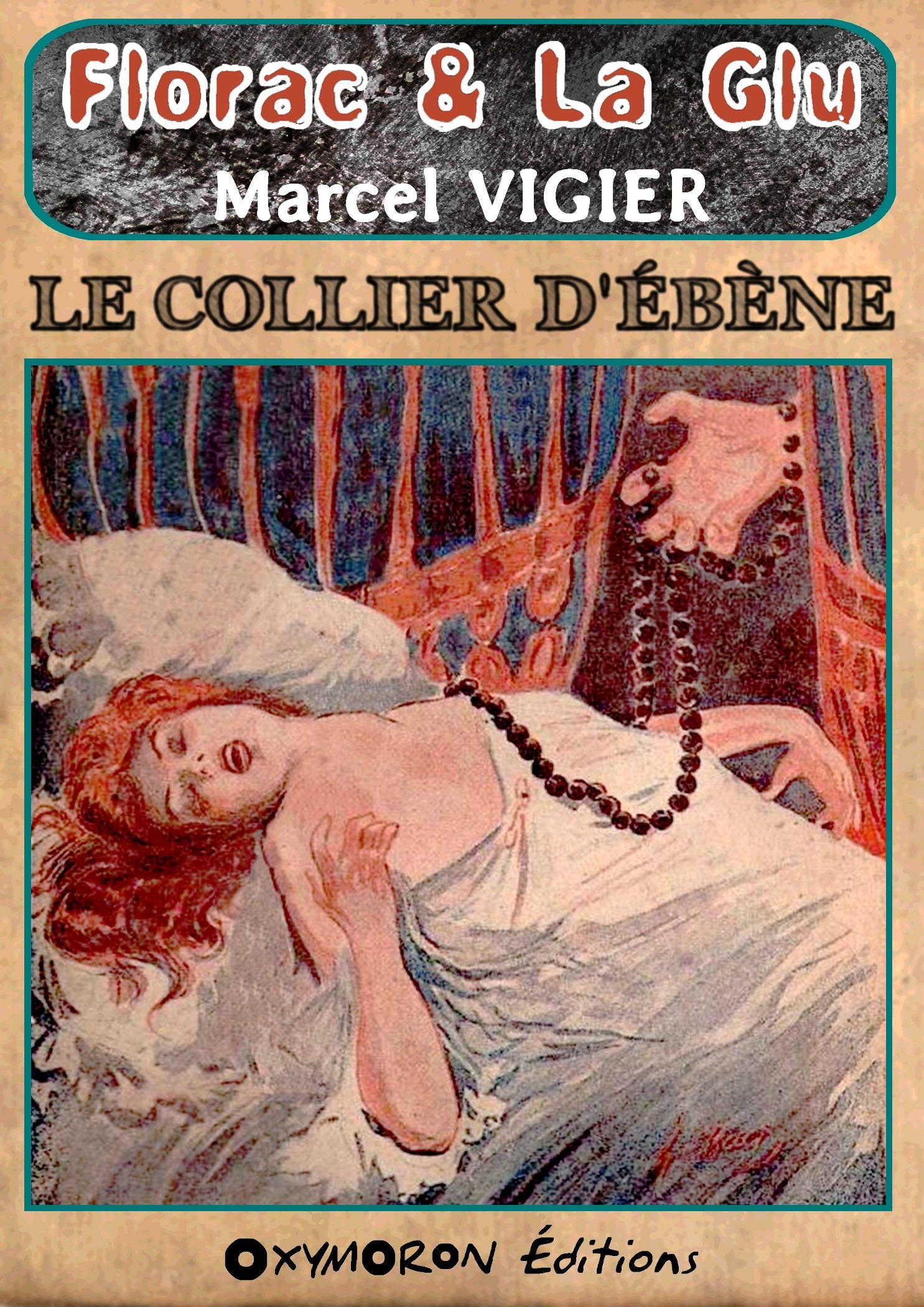 Couverture ebook de Le collier d'ébène, de Marcel Vigier