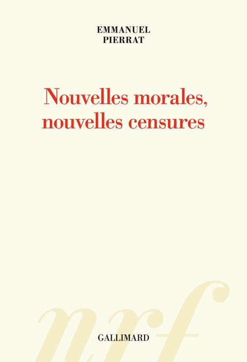 Couverture ebook de Nouvelles morales, nouvelles censures, de Emmanuel Pierrat