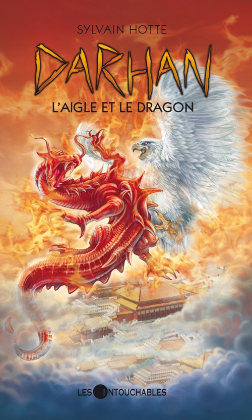 ebook cover of Darhan 10 : L'aigle et le dragon, by Sylvain Hotte