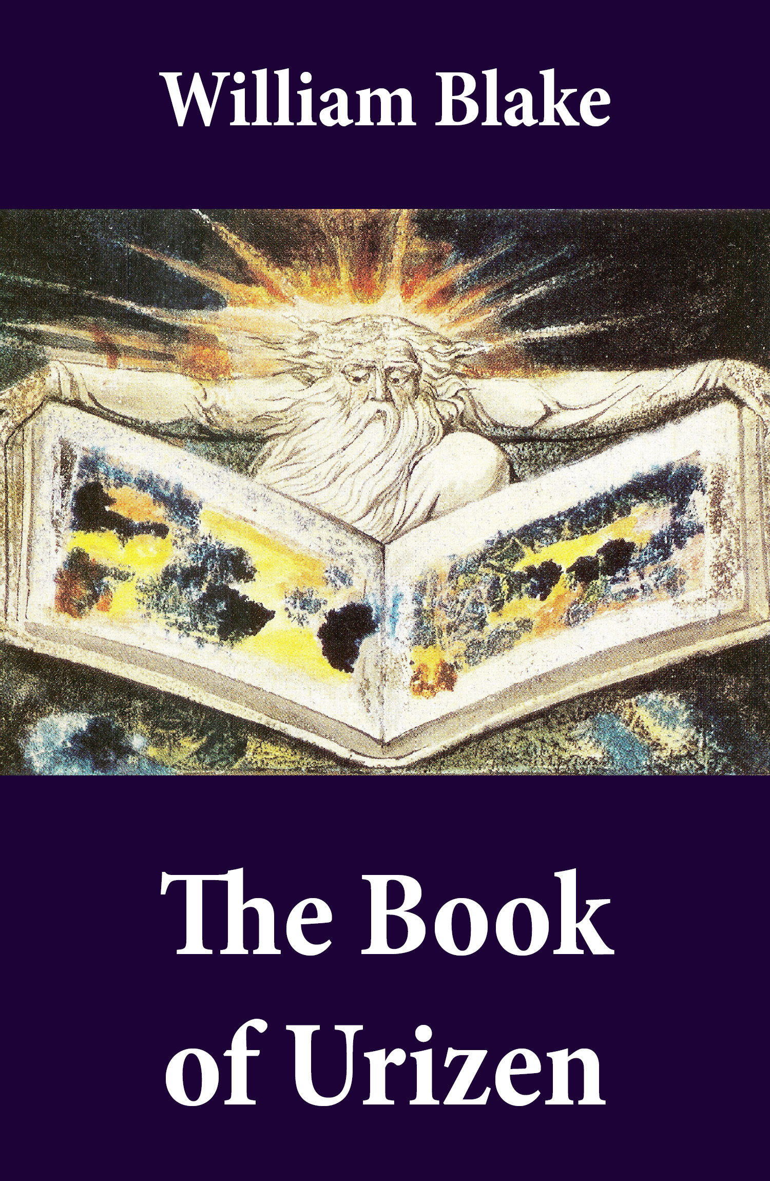 Couverture ebook de The Book of Urizen (Illuminated Manuscript with the Original Illustrations of William Blake), de William Blake