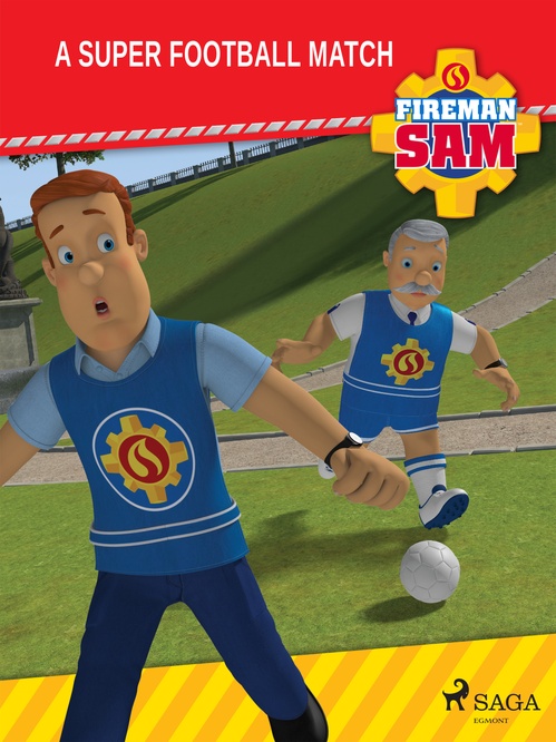 Couverture ebook de Fireman Sam - A Super Football Match, de Mattel