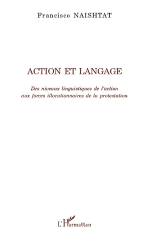 Couverture ebook de Action et langage, de Francisco Naishtat