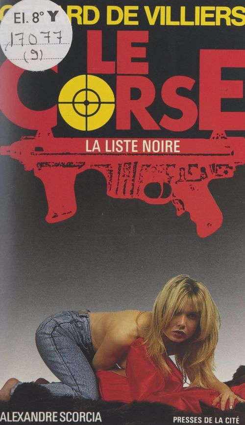 Couverture ebook de La liste noire, de Alexandre Scorcia
