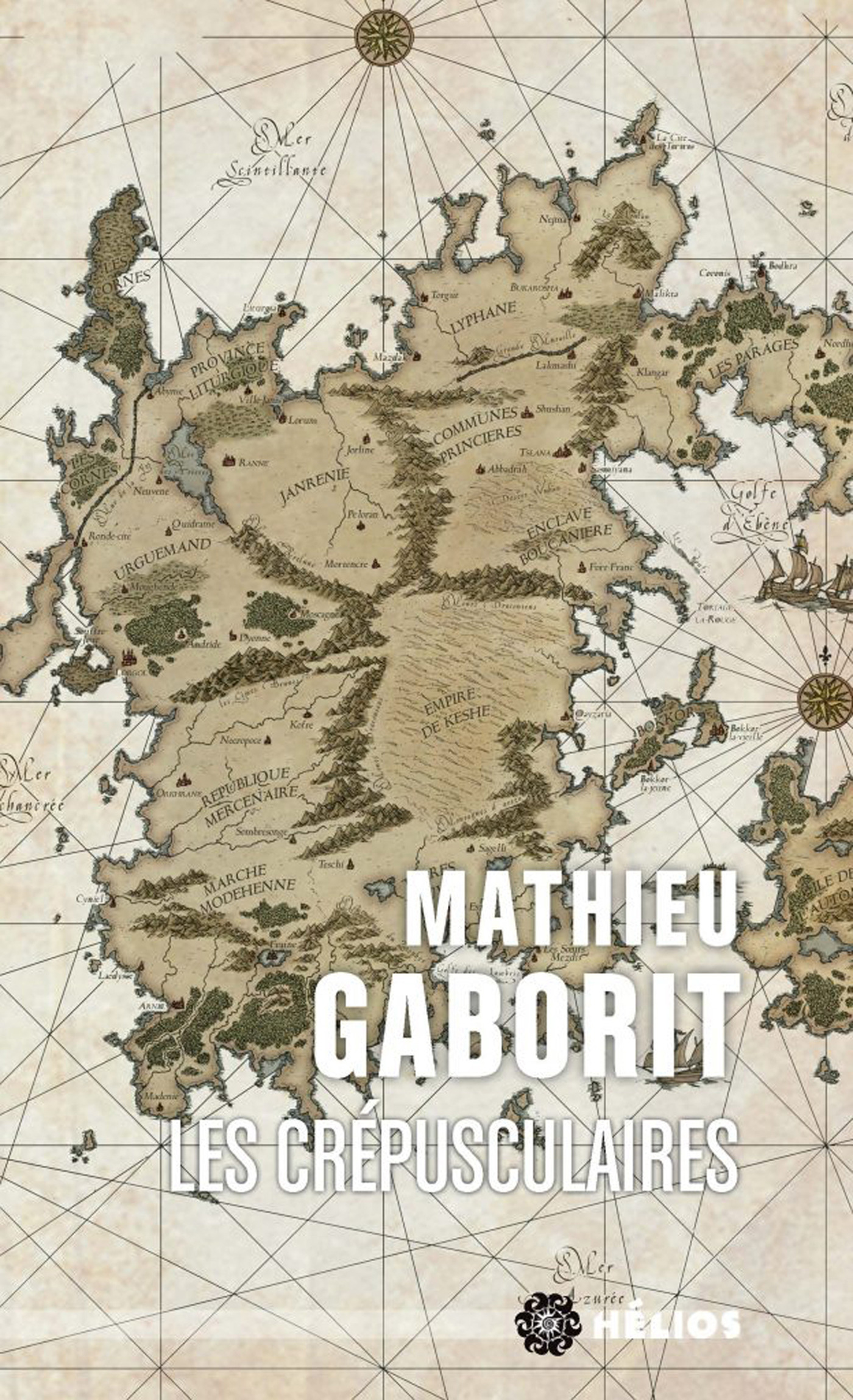 Couverture ebook de Les Crépusculaires, de Mathieu Gaborit