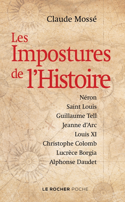 Couverture ebook de Les Impostures de l'Histoire, de Claude Mossé