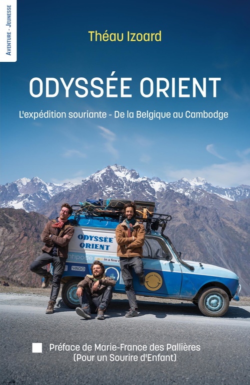 Couverture ebook de Odyssée Orient L'expédition souriante, de Théau Izoard