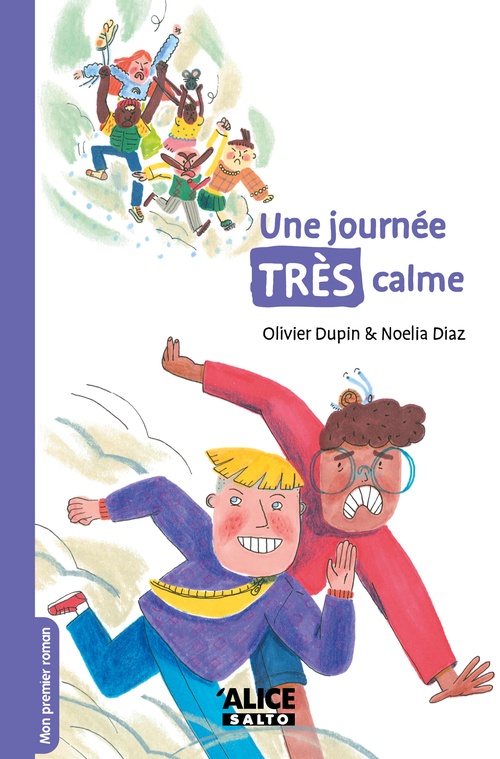 ebook cover of Une journée très calme, by Olivier Dupin, Noelia Diaz
