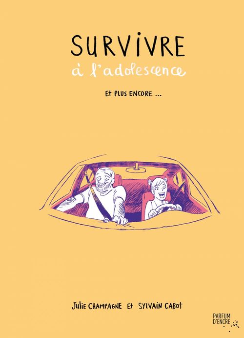 ebook cover of Survivre à l´adolescence et plus encore..., by Julie Champagne