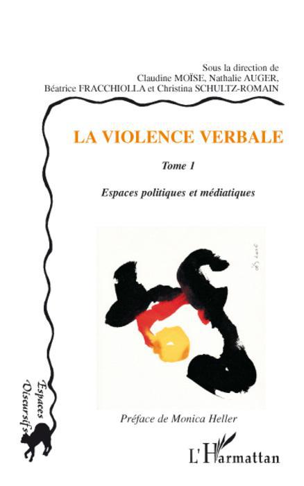 ebook cover of La violence verbale Tome 1, by Collectif
