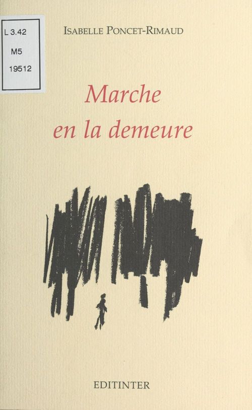Couverture ebook de Marche en la demeure, de Isabelle Poncet-Rimaud