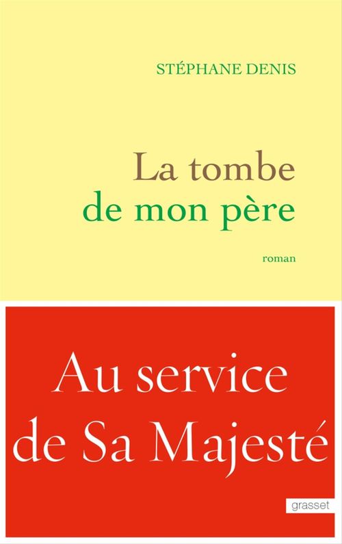 ebook cover of La tombe de mon père, by Stéphane Denis