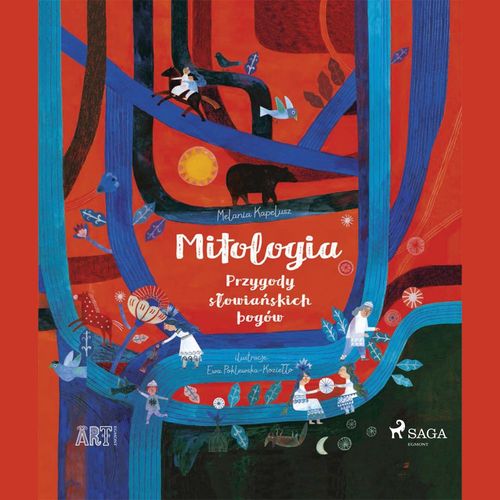 Couverture audiobook de Mitologia - Przygody slowia´nskich bogów, de Melania Kapelusz