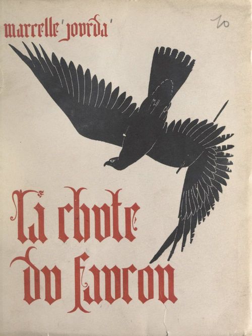 Couverture ebook de La chute du faucon, de Marcelle Jourda